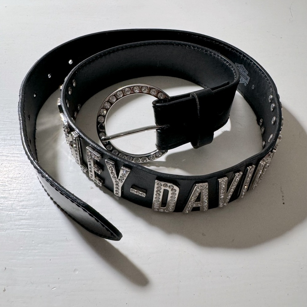 Women’s rhinestone Harley Davidson belt